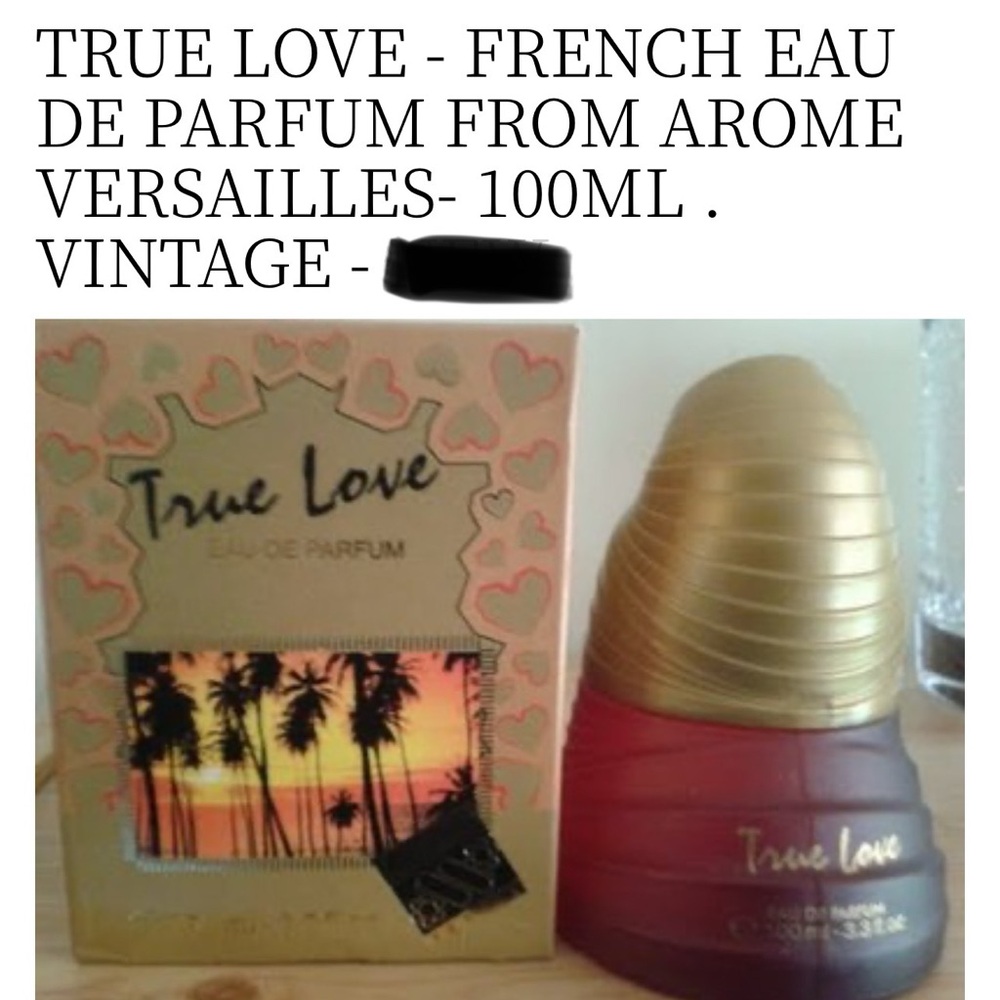 True Love Eau de Parfum 100ml VINTAGE/RARE